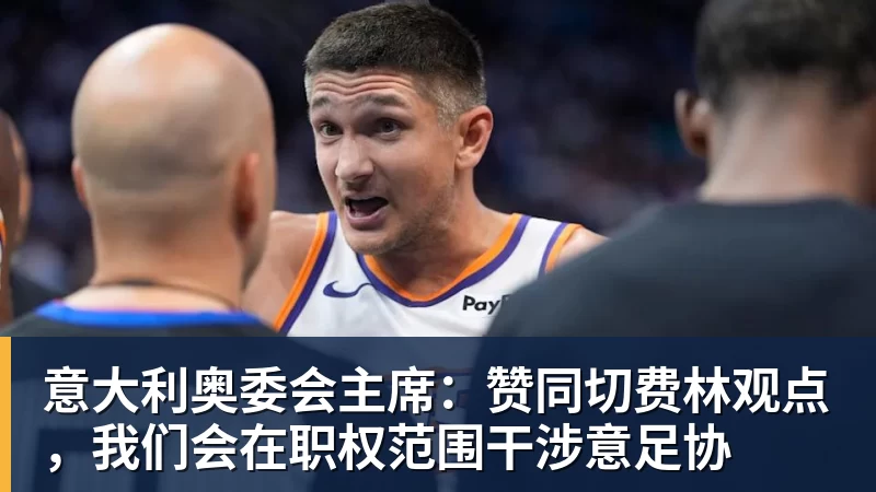 意大利奥委会主席:赞同切费林观点,我们会在职权范围干涉意足协