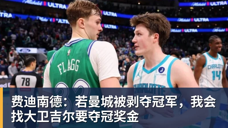 费迪南德:若曼城被剥夺冠军,我会找大卫吉尔要夺冠奖金